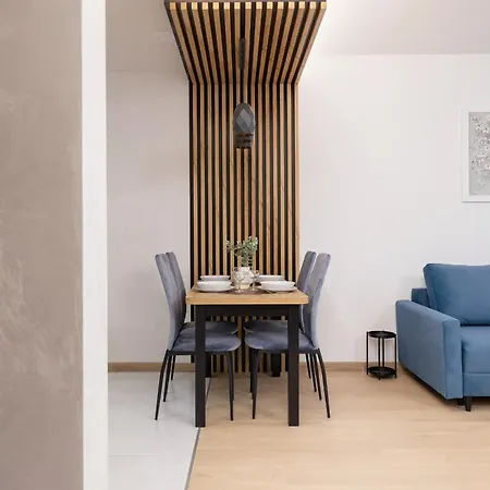 Dark Blue With Parking And Furnished Balcony In By Renters Krakow
